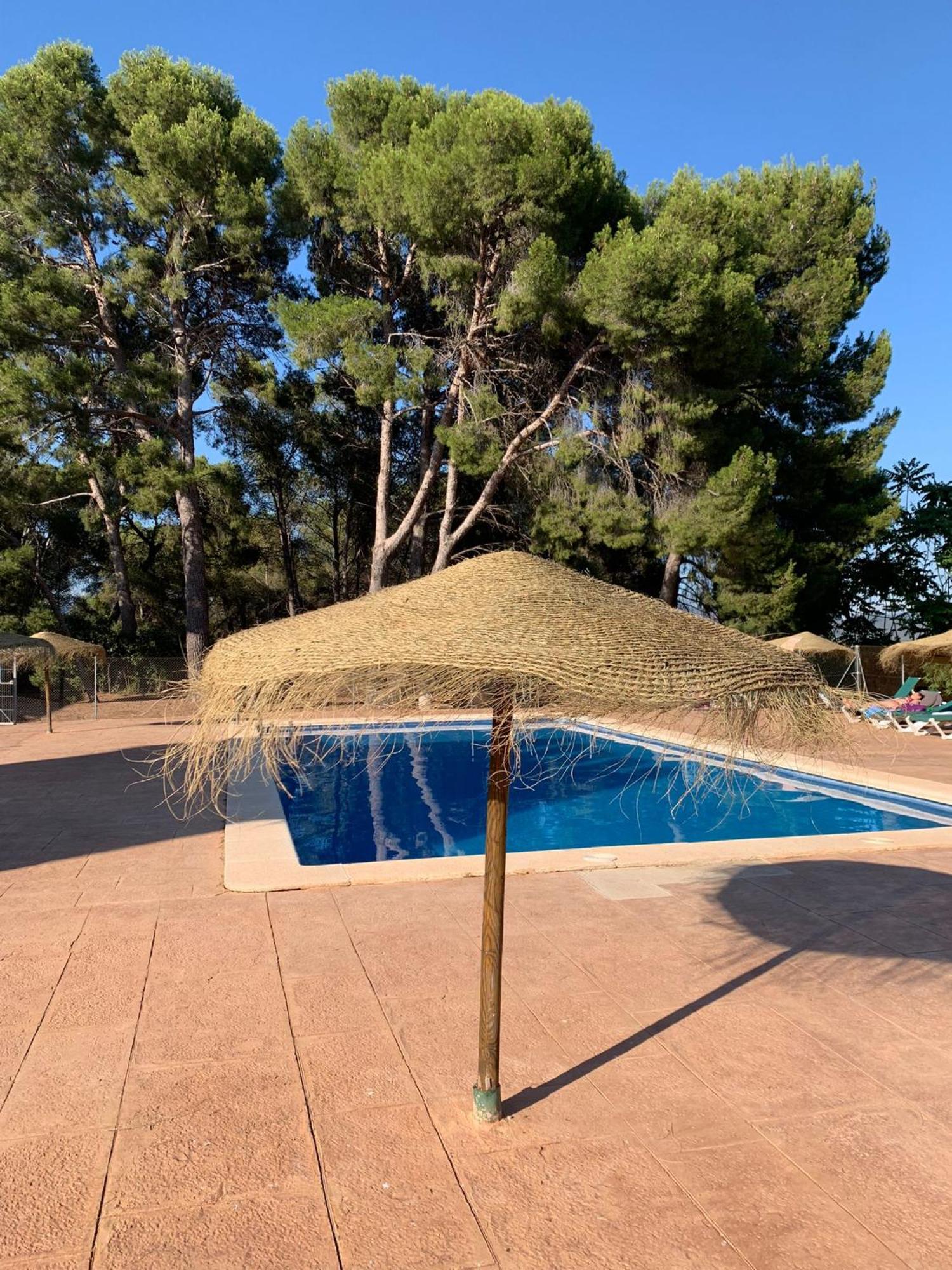 Castillo Con Piscina En Plena Sierra Calderona Segorbe Εξωτερικό φωτογραφία